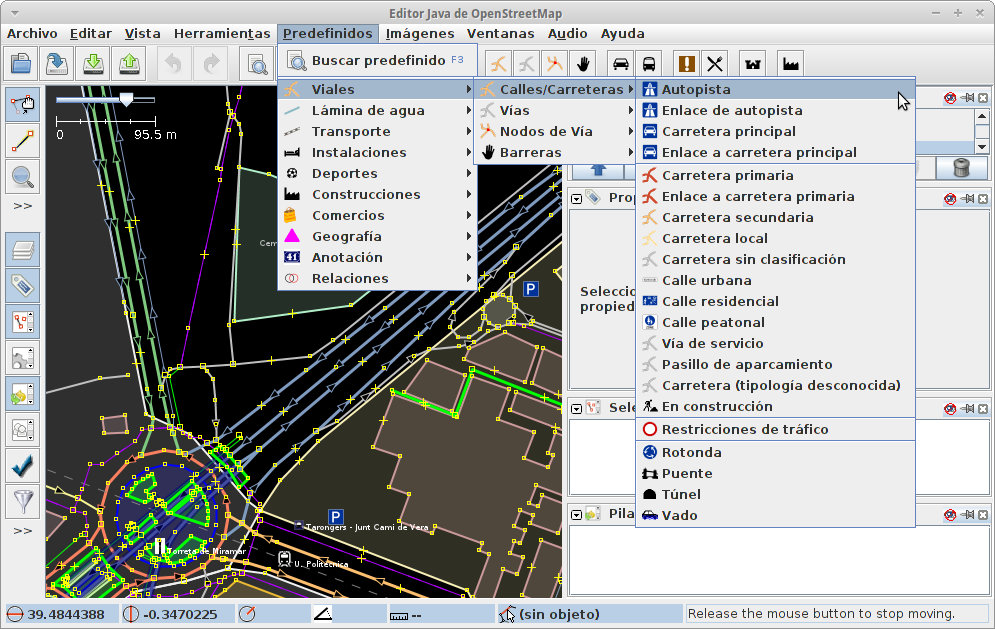 Etiquetado, predefinidos